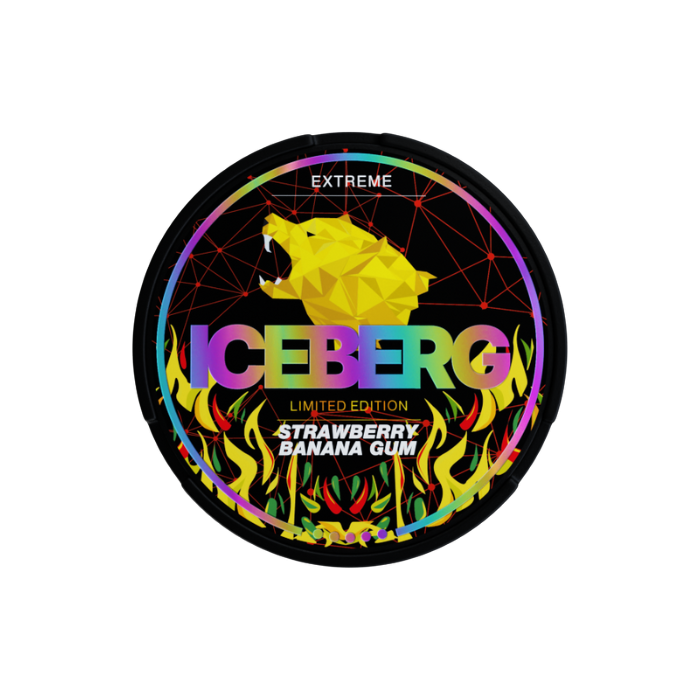 ICEBERG STRAWBERRY BANANA GUM - SE