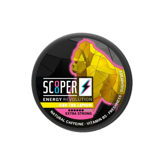 SCOOPER ENERGY ICED TEA LEMON - FI